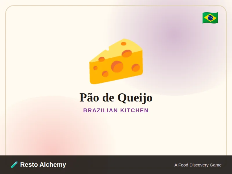 Pão de Queijo illustration from Resto Alchemy's Brazilian Kitchen