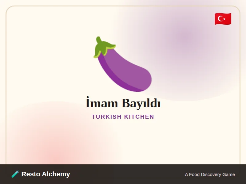İmam Bayıldı illustration from Resto Alchemy's Turkish Kitchen